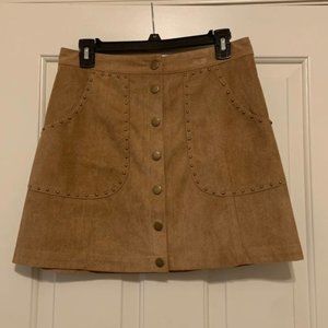 Women’s Button Down Skirt - Cotton Candy LA